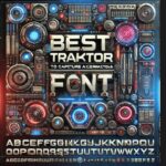 best traktor font to capture all characters