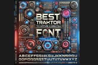 best traktor font to capture all characters