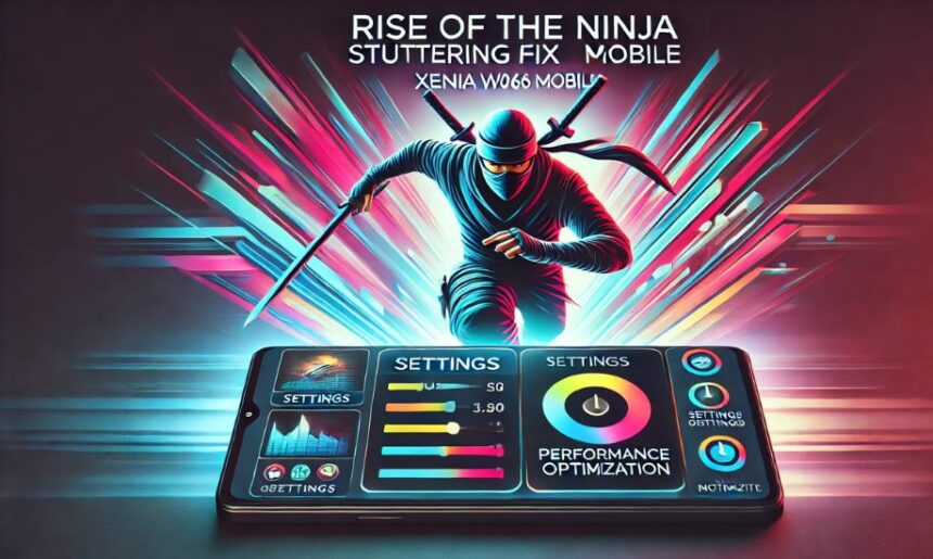 rise of the ninja stuttering fix xenia w060 mobile