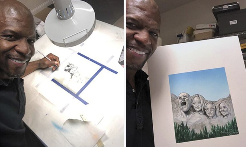 terry crews art