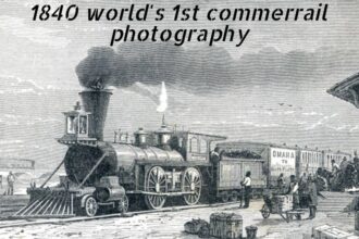 1840 world's 1st commerrail photography