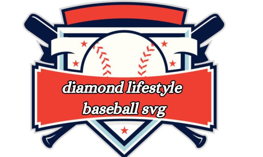 diamond lifestyle baseball svg